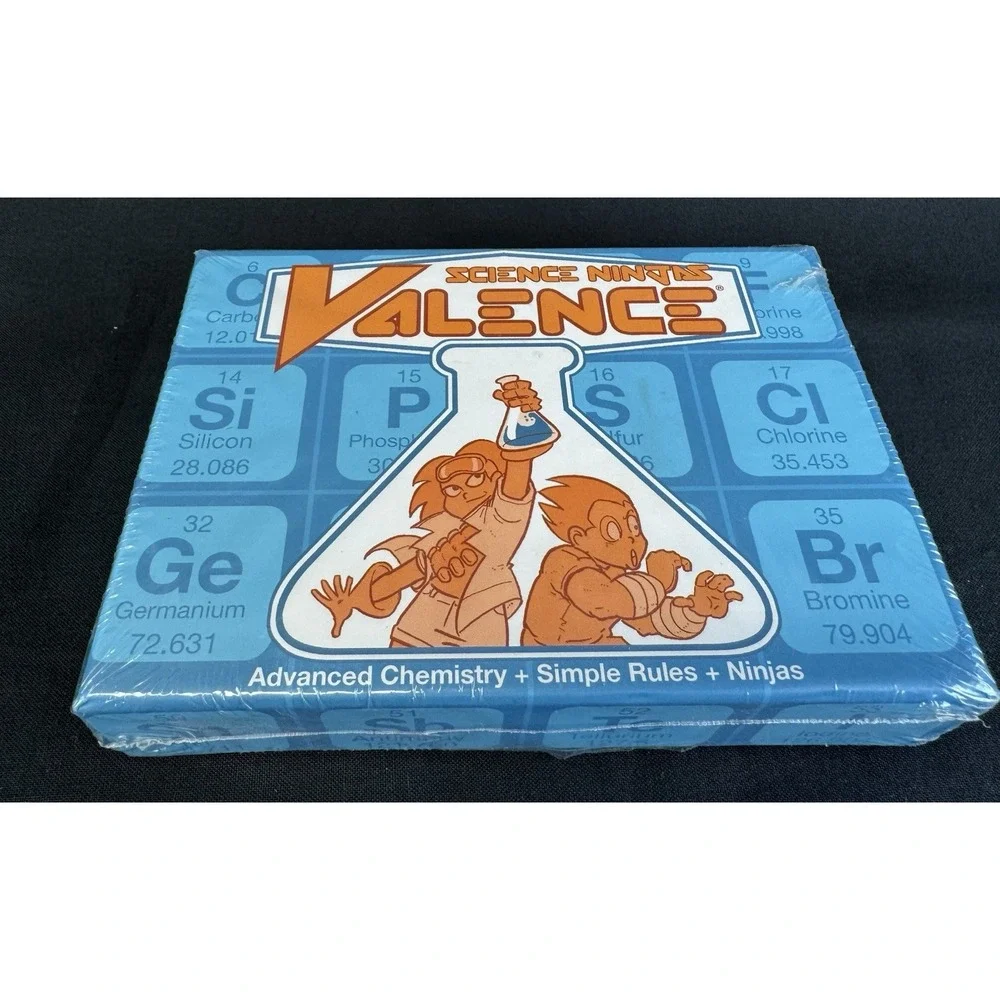 Science Ninjas Valence Card Game Advanced Chemistry New Sealed Package